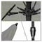 California Umbrella 7.5' Bronze Aluminum Market Patio Umbrella, Sunbrella Natural 194061336083 - alternate 2